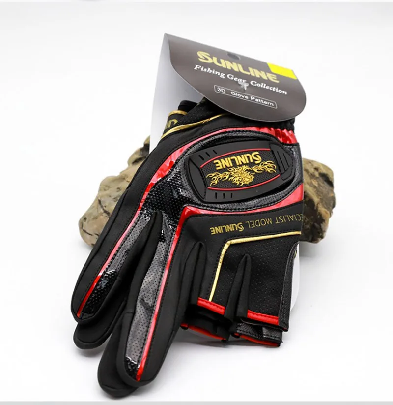 Cycling Glove Padded - 2023 nova sunline masculino couro antiderrapante