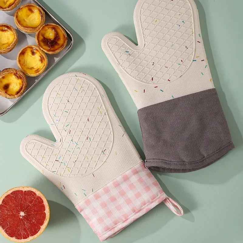 Luvas de Silicone Resistentes  - Oven Mitt Silicone avaliação e preço